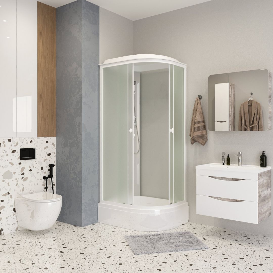 Душевая кабина Niagara Promo P100/70/26L/MT Левая