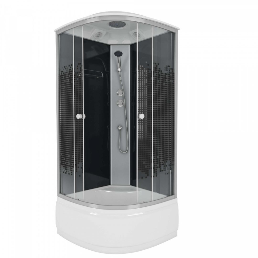 Душевая кабина Niagara Niagara NG- 7507-14BLACK 80х80