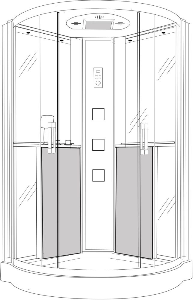 Душевая кабина Grossman GR142 120х120