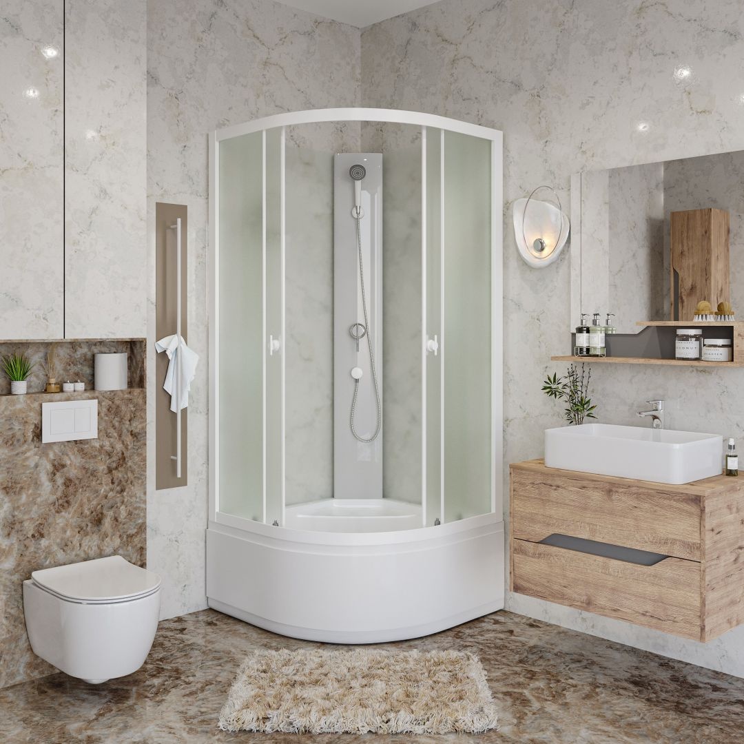 Душевая кабина Niagara Promo P80-40-MT-BK