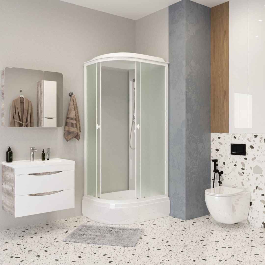 Душевая кабина Niagara Promo P100/70/26R/MT Правая