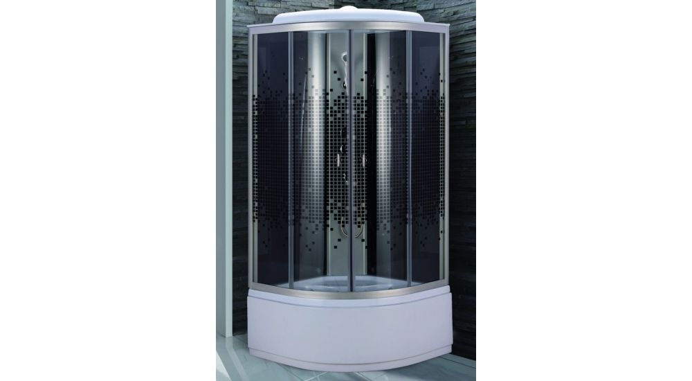 Душевая кабина Niagara Niagara NG- 7507-14BLACK 80х80