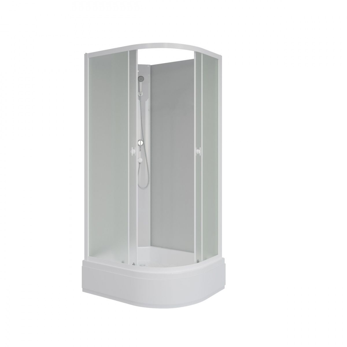 Душевая кабина Niagara Promo P110/80/26L/MT/BK Левая