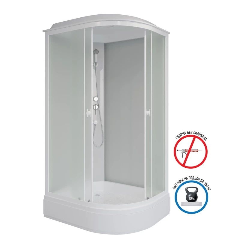 Душевая кабина Niagara Promo P120/80/26L/MT Левая