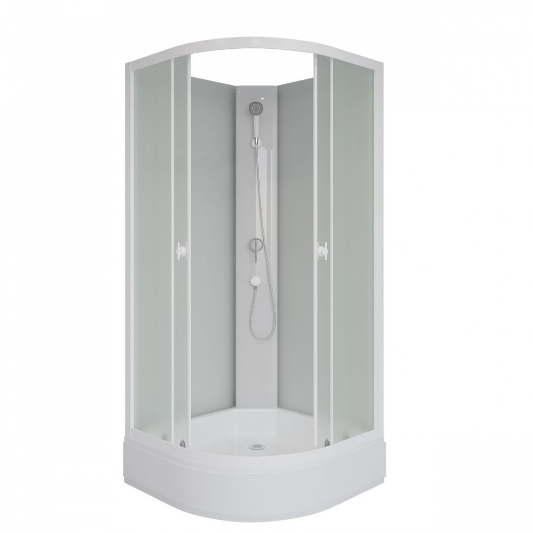 Душевая кабина Niagara Promo P100/26/MT/BK без крыши