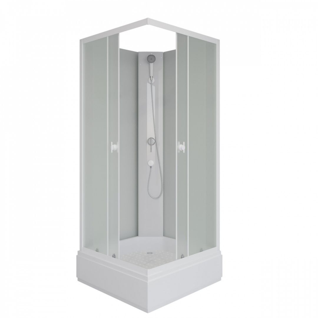 Душевая кабина Niagara Promo P100/26Q/MT/BK матовое стекло