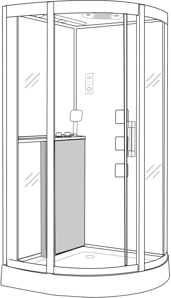 Душевая кабина Grossman GR141 100х100