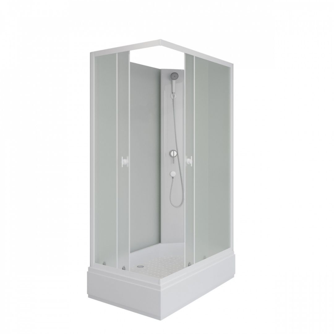 Душевая кабина Niagara Promo P100/80/26Q/MT/BK Без крыши