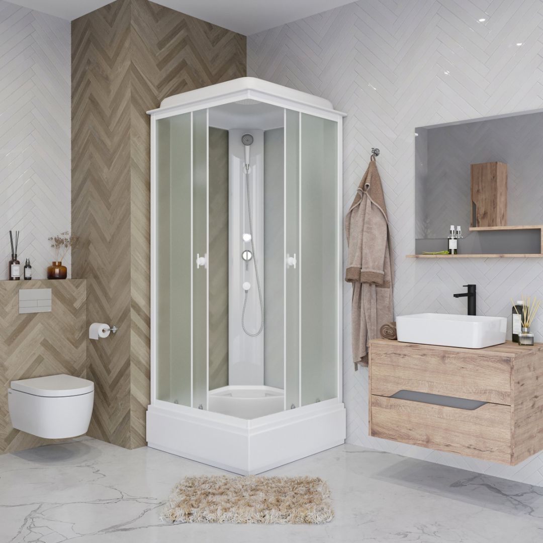 Душевая кабина Niagara Promo P100/26Q/MT квадрат