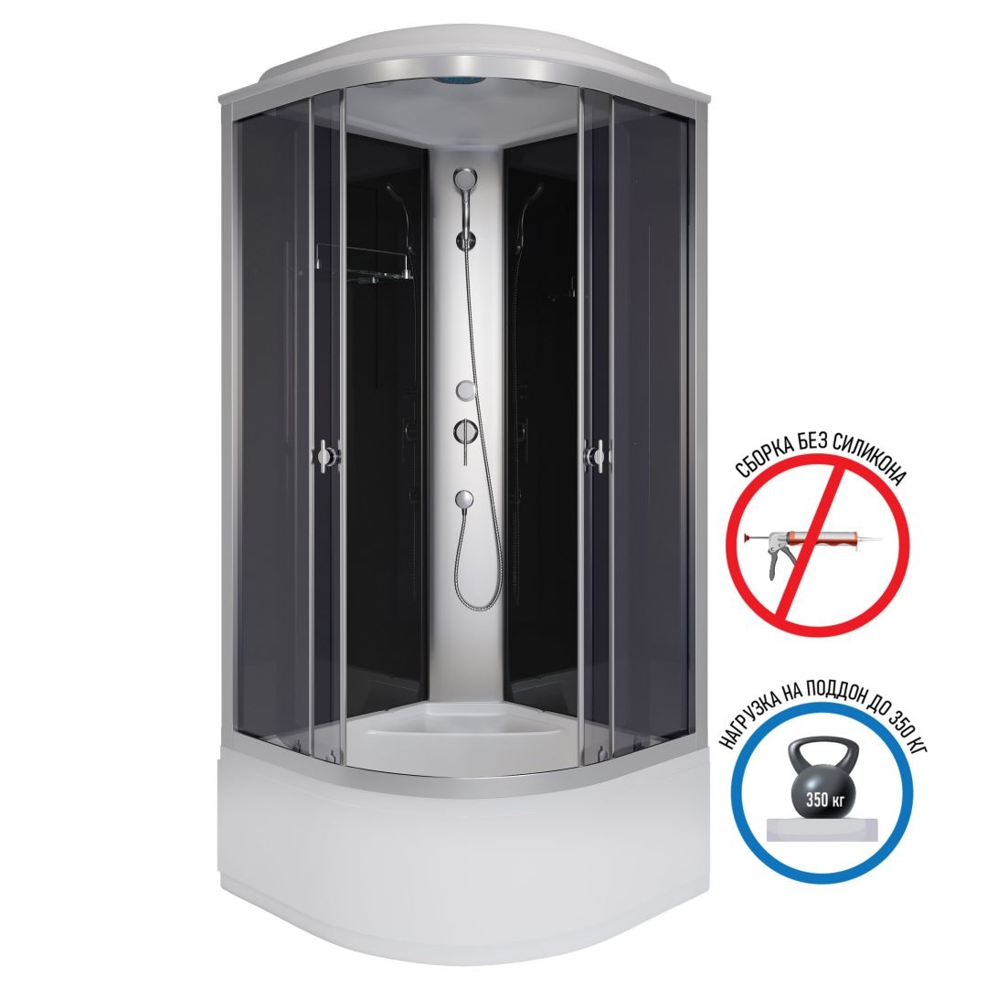 Душевая кабина Niagara Eco E80/40/TN (800х800х2150)