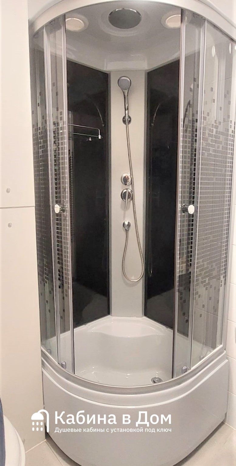 Душевая кабина Niagara Niagara NG- 7507-14BLACK 80х80