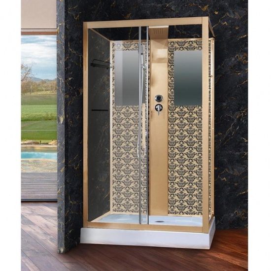 Душевая кабина Niagara Lux NG- 7711GBK 120х90